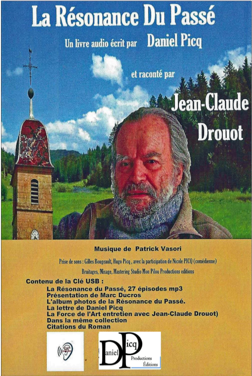 Recto du livre audio La résonance du passé